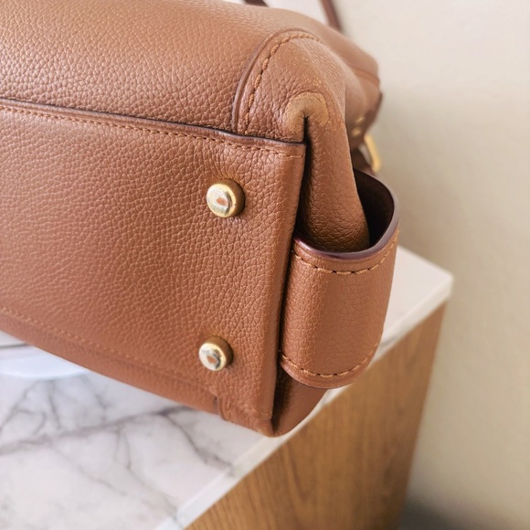 Coach Edie 31 Pebbled Leather Shoulder Bag 57125 - Picture 11 of 16